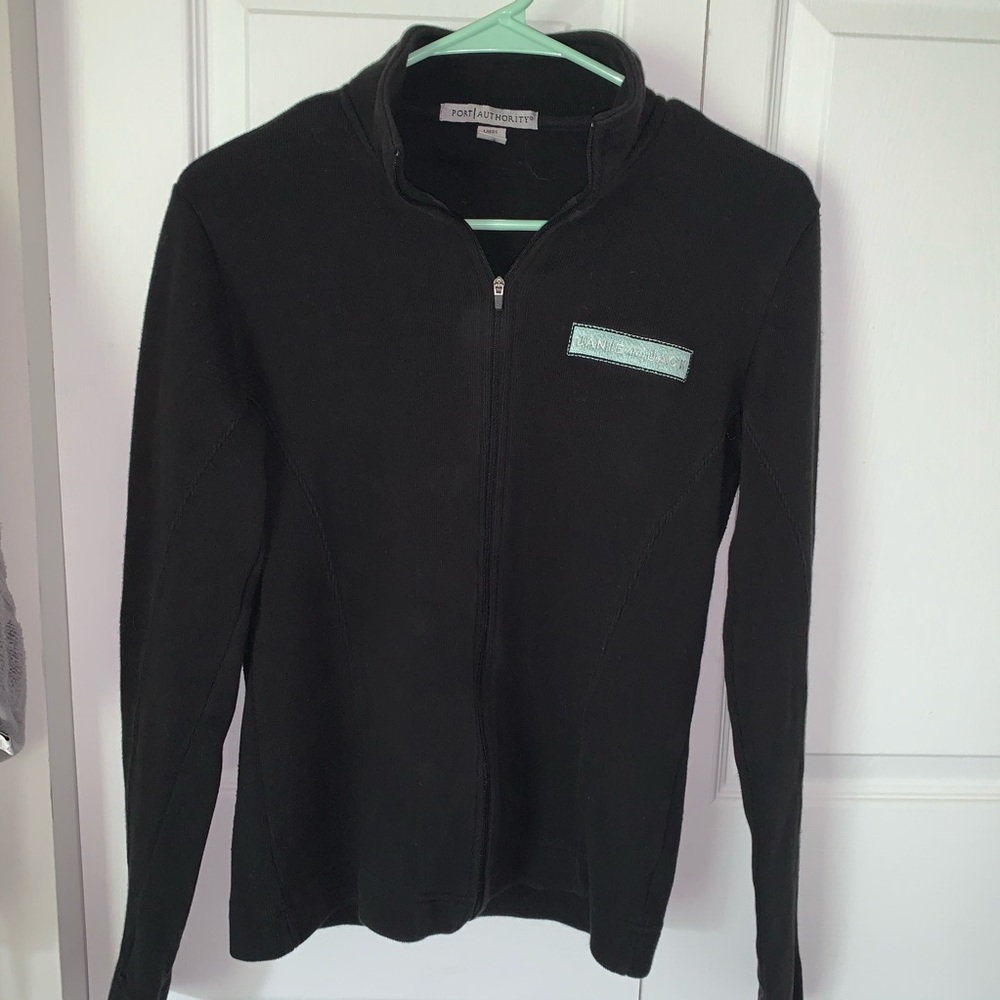 Janie and Jack Zip Up Jacket Women’s Medium 🖤 - Picture 3 of 5